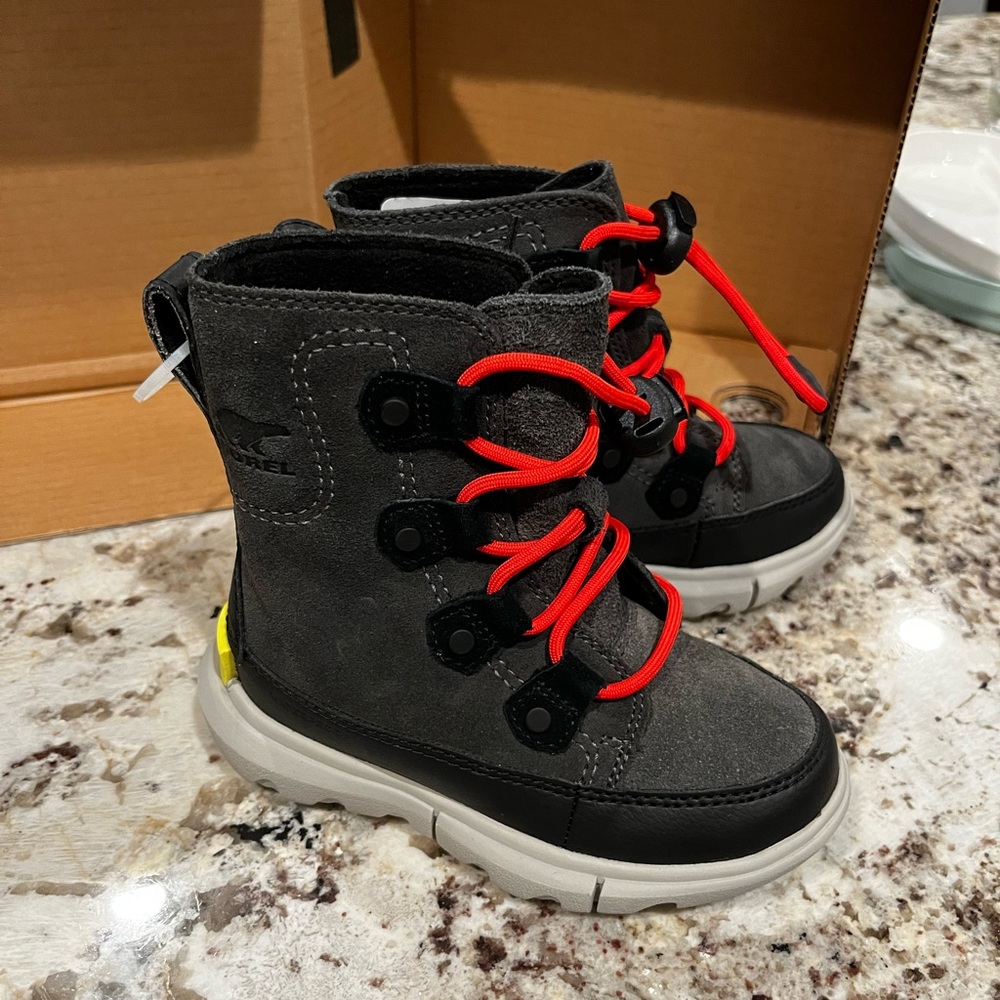 Sorel Toddler Explorer Lace Up Boots